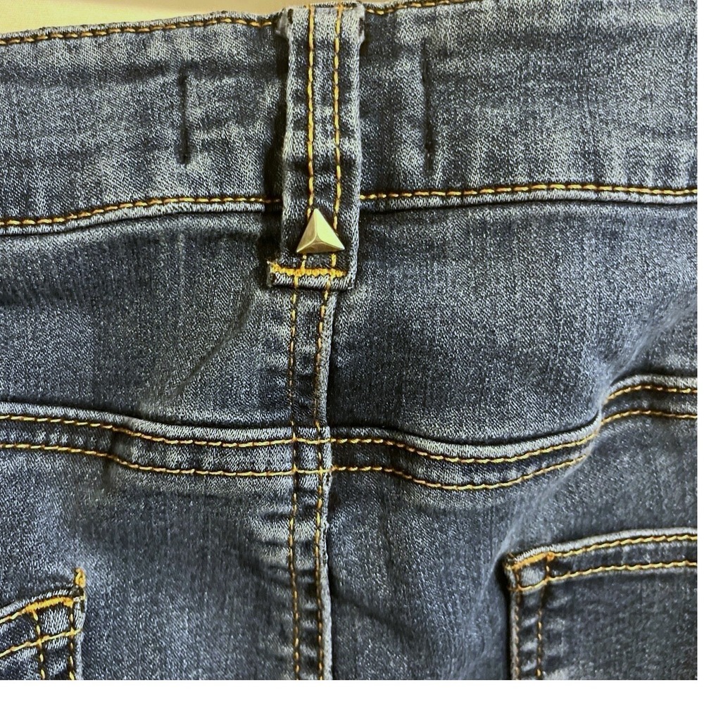 Plus Curvy Skinny Medium Wash Mid‎ Rise isze 24 Blue Jeans Womens RVVN by RAWAN